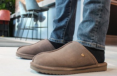 Warmbat Barron heren pantoffel slippers