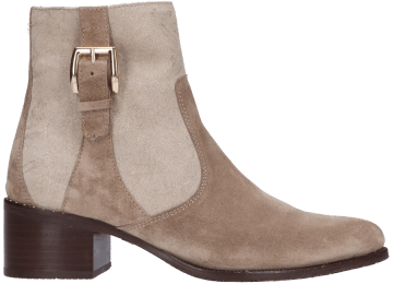 Beige suède Floris van Bommel Evi 05.01 dames enkellaars.

Artikelnummer: SFW-50065-22-01