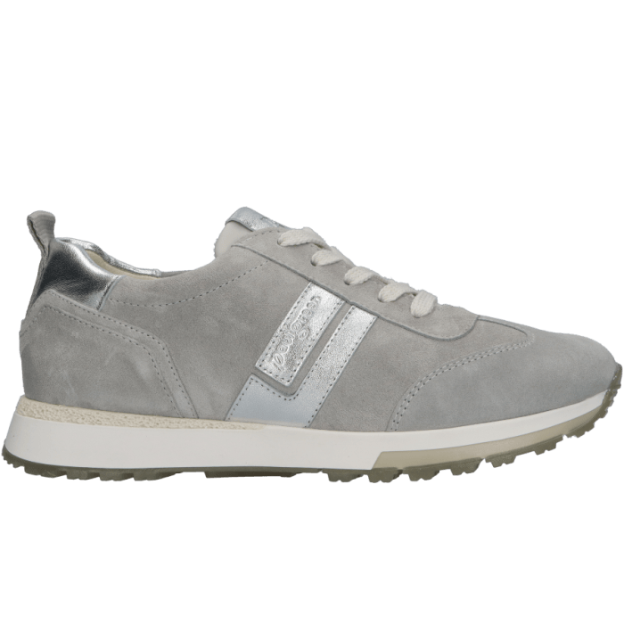 Grijs suède Paul Green 5392 087 dames sneaker.